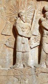 تاج‌ستانی اردشیر دوم تاق بستان